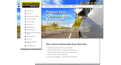 Desktop Screenshot of nationwideautowarranty.com