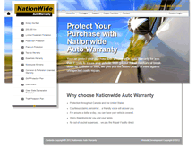 Tablet Screenshot of nationwideautowarranty.com